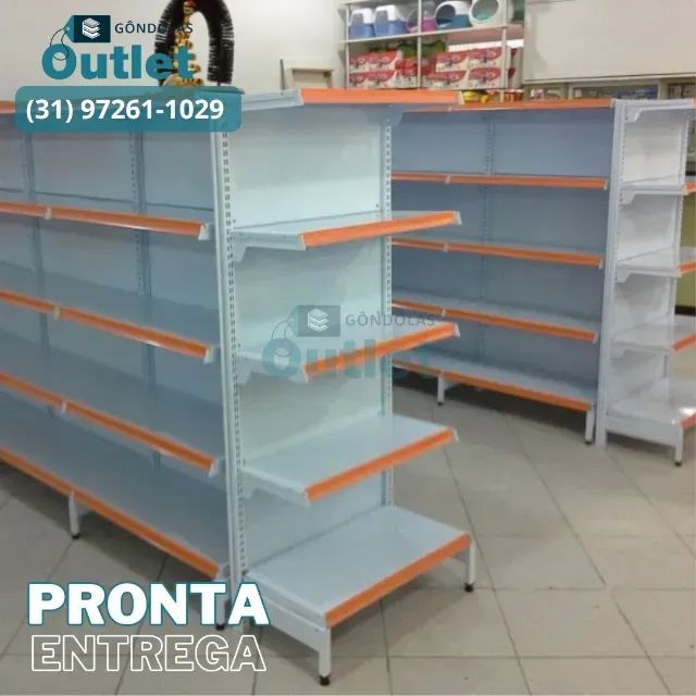 Gondolas para supermercado e mercearia