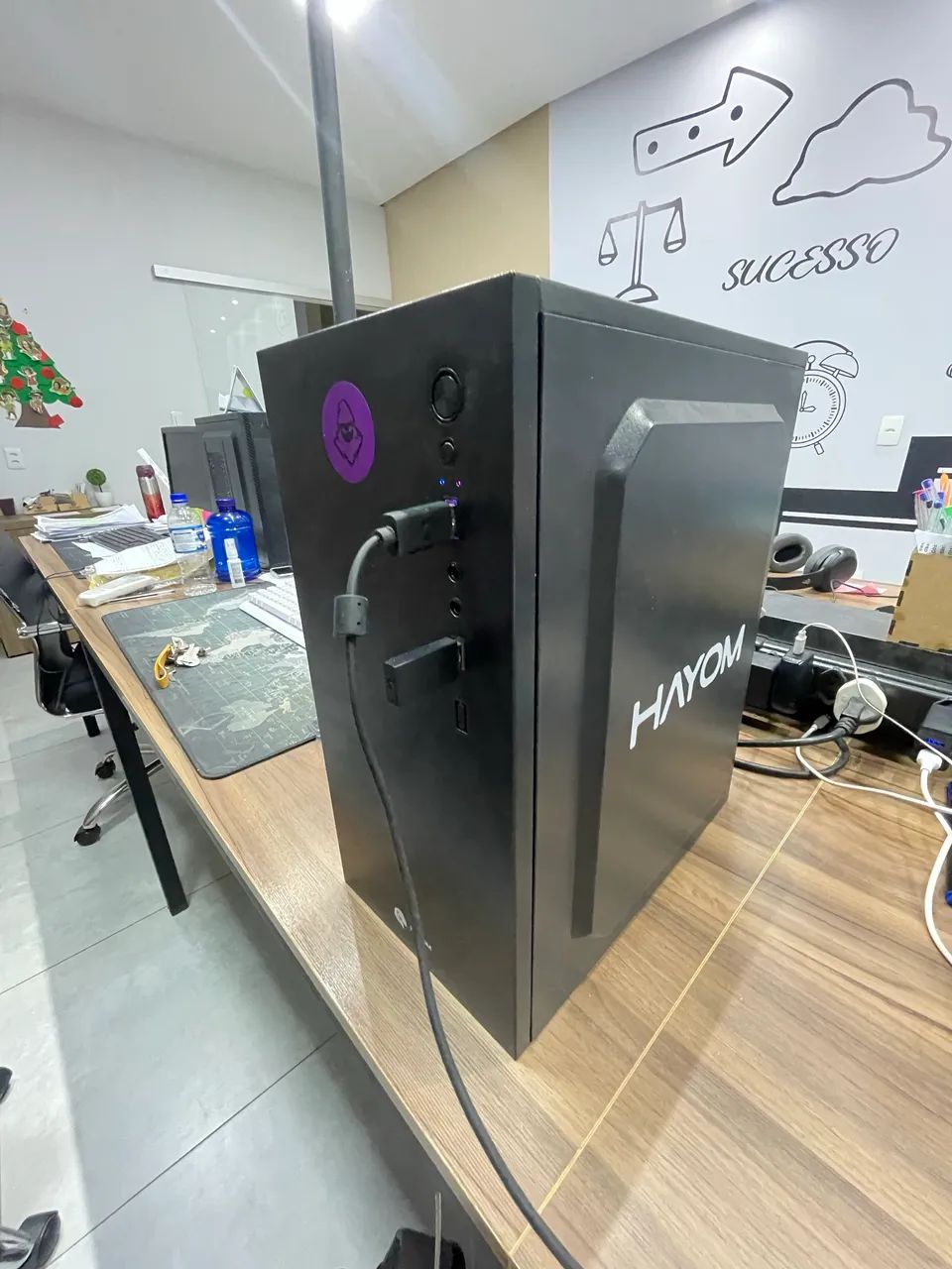 XEON 2680v4 Rx 580 1Tb SSd 16Gb Ram Ddr4 Fonte 700W - Foto 3