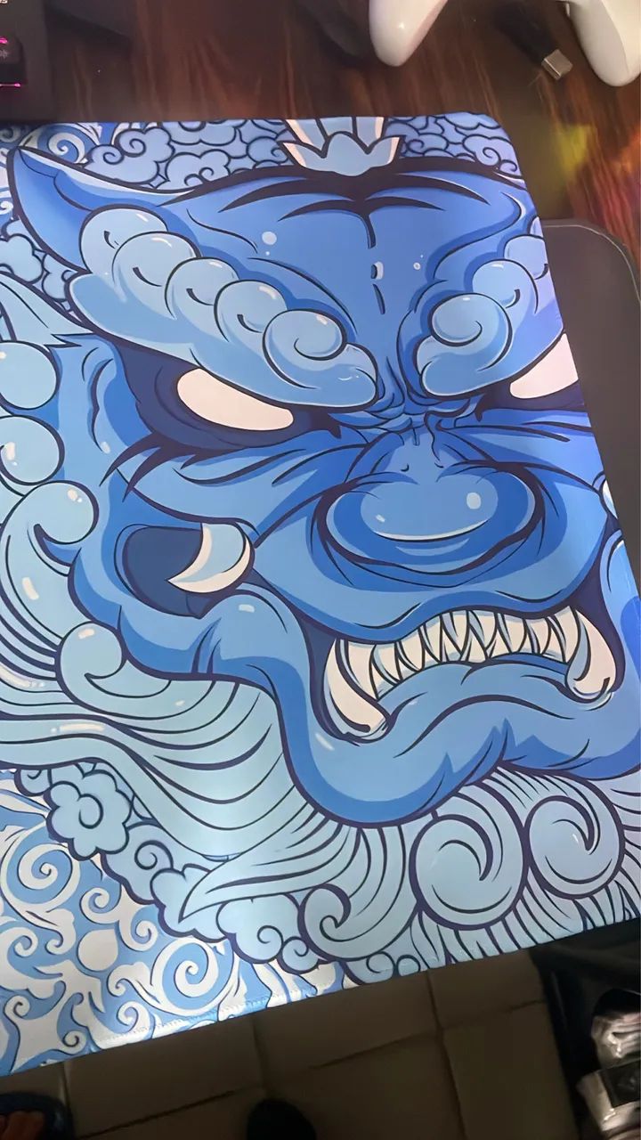 Mousepad gamer azul 40x50 - Foto 2