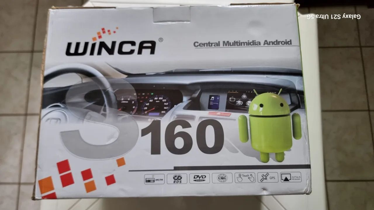 Central Multimídia Android Winca S160 S10 2012 