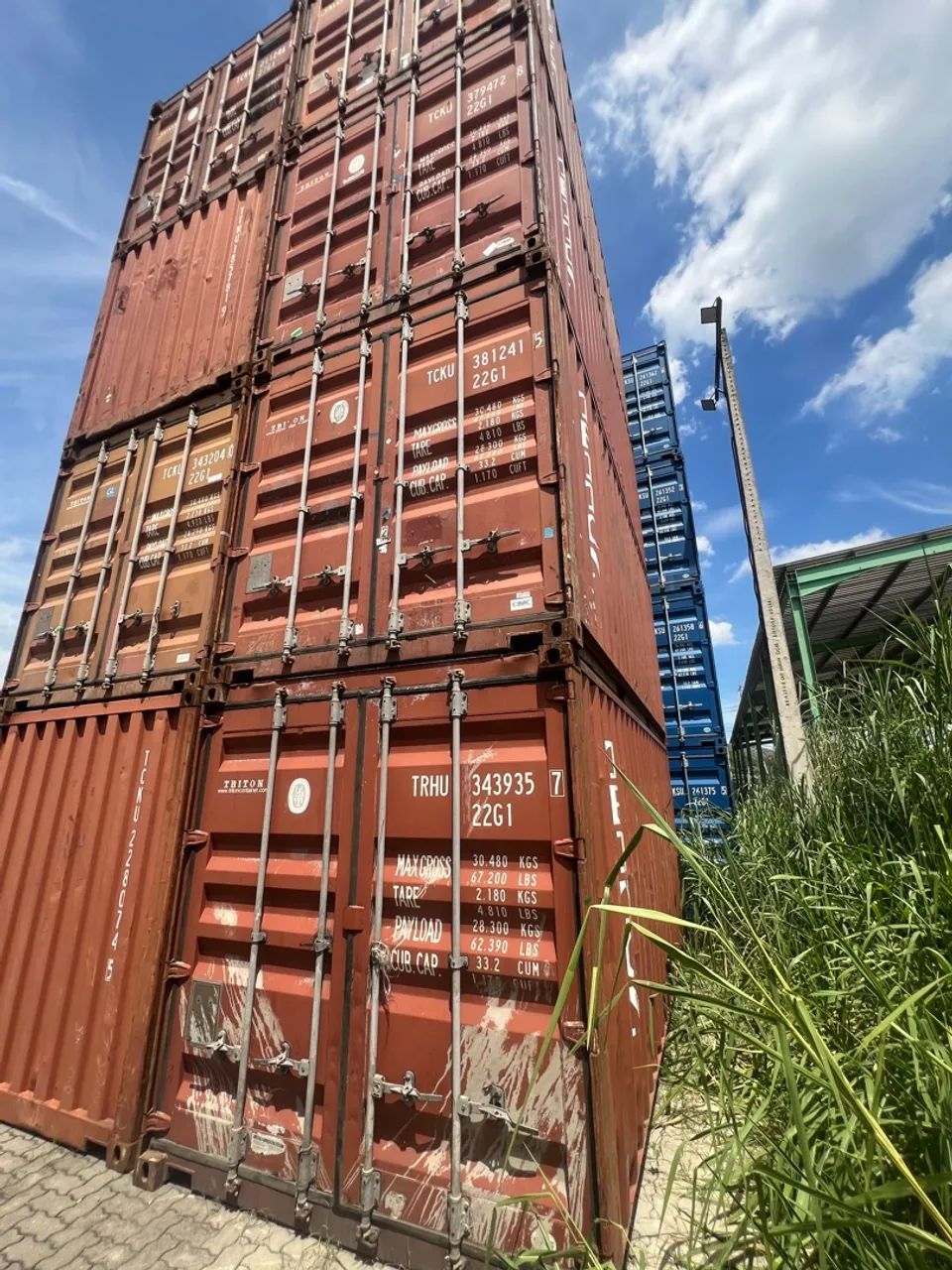 Container da qualidade naval 