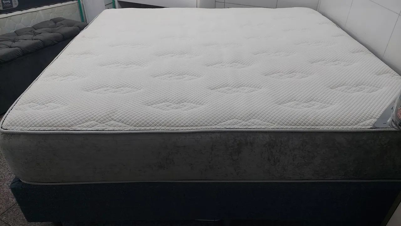 Cama King Size, Ortobom (Orthopur) - ENTREGA GRÁTIS - Foto 5