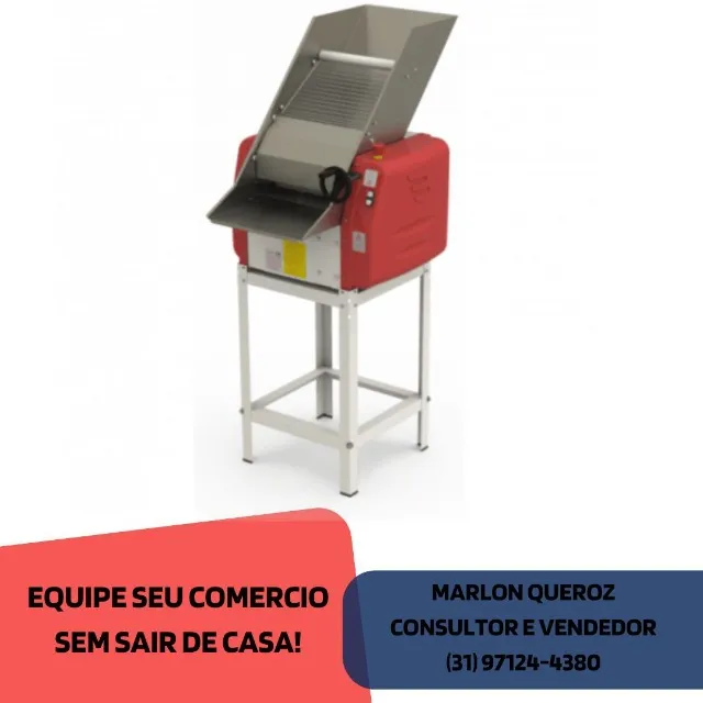 Cilindro de Massas para Padaria Braesi 40 CM Novo