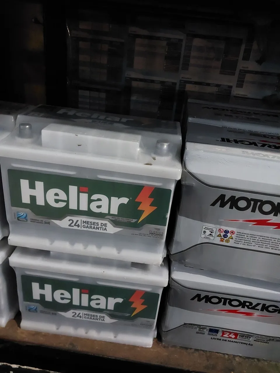 Bateria Heliar para ônibus
