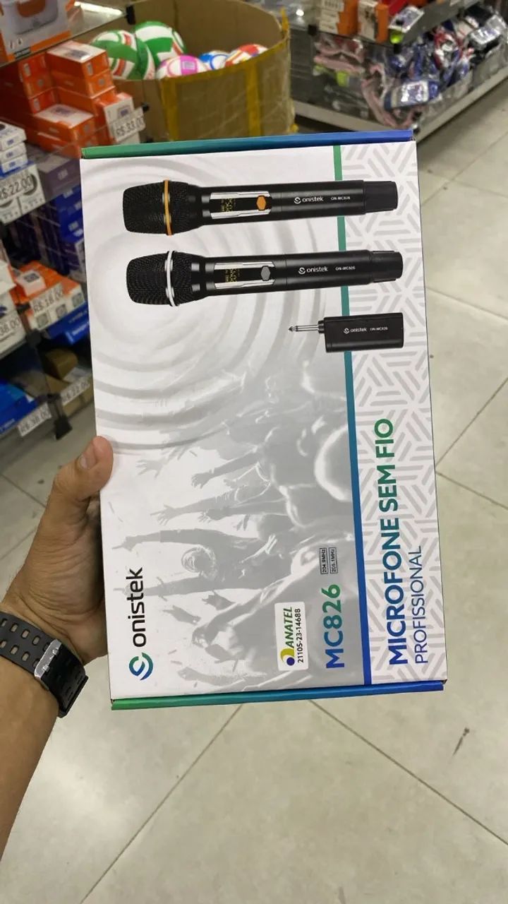 Microfones de otima qualidade (com e sem fio)  - Foto 3