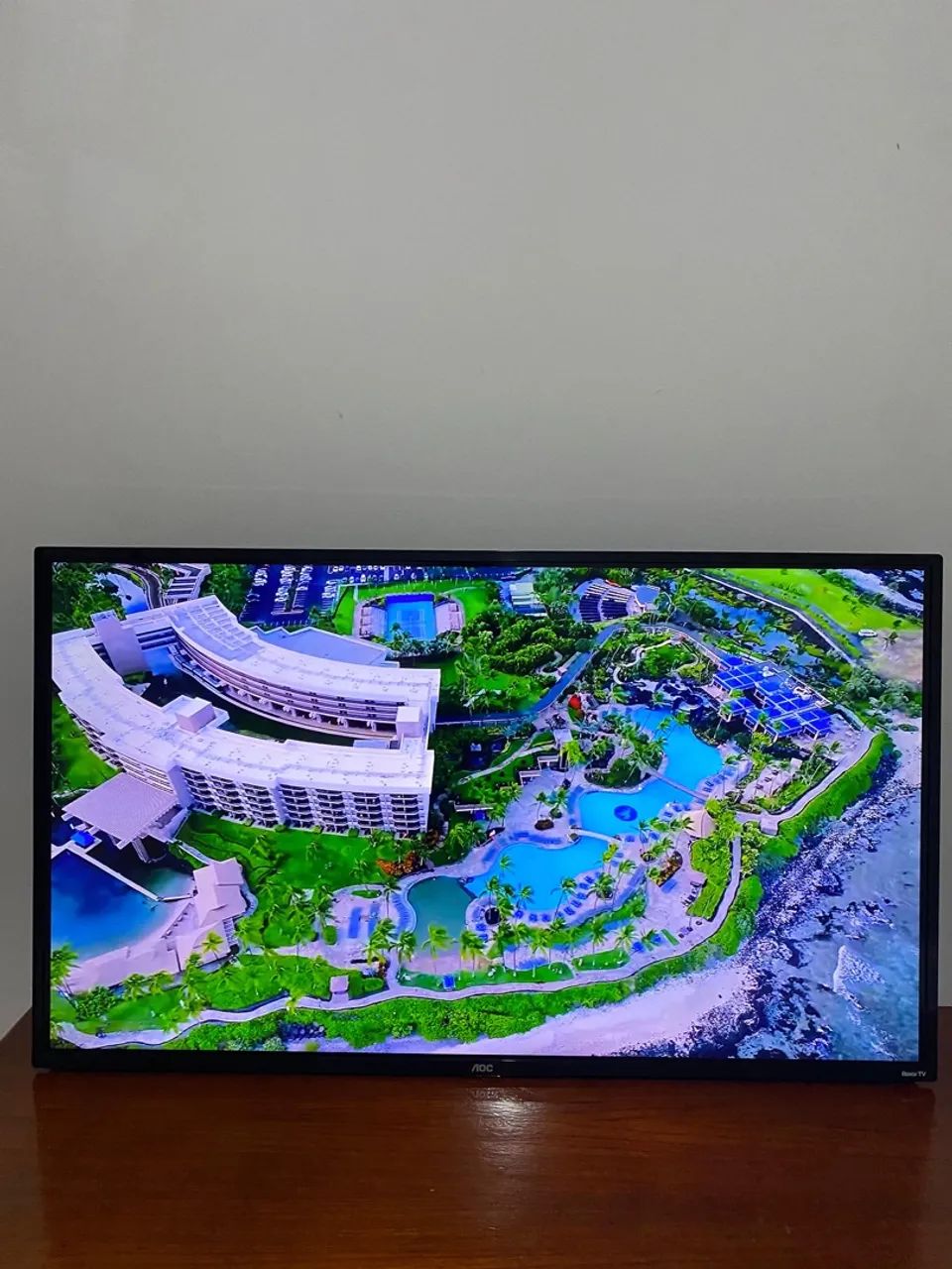 TV 43 polegadas Smart AOC Roku - Foto 5