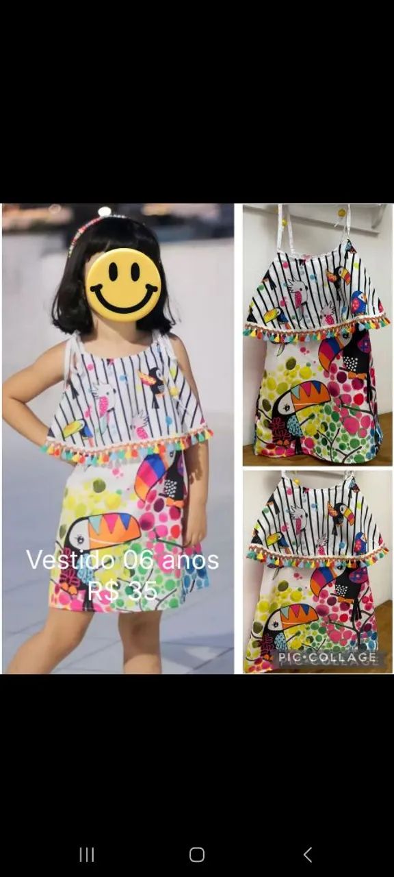 Vestidos infantis - Foto 5