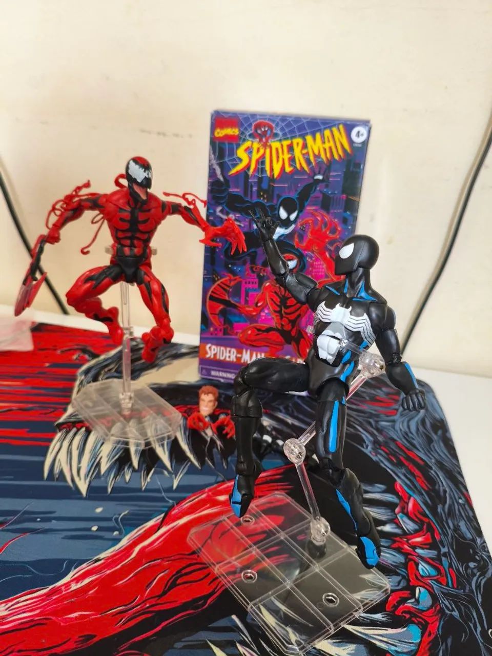 Bootleg Marvel Legends VHS Spider-Man vs Carnage - Foto 2