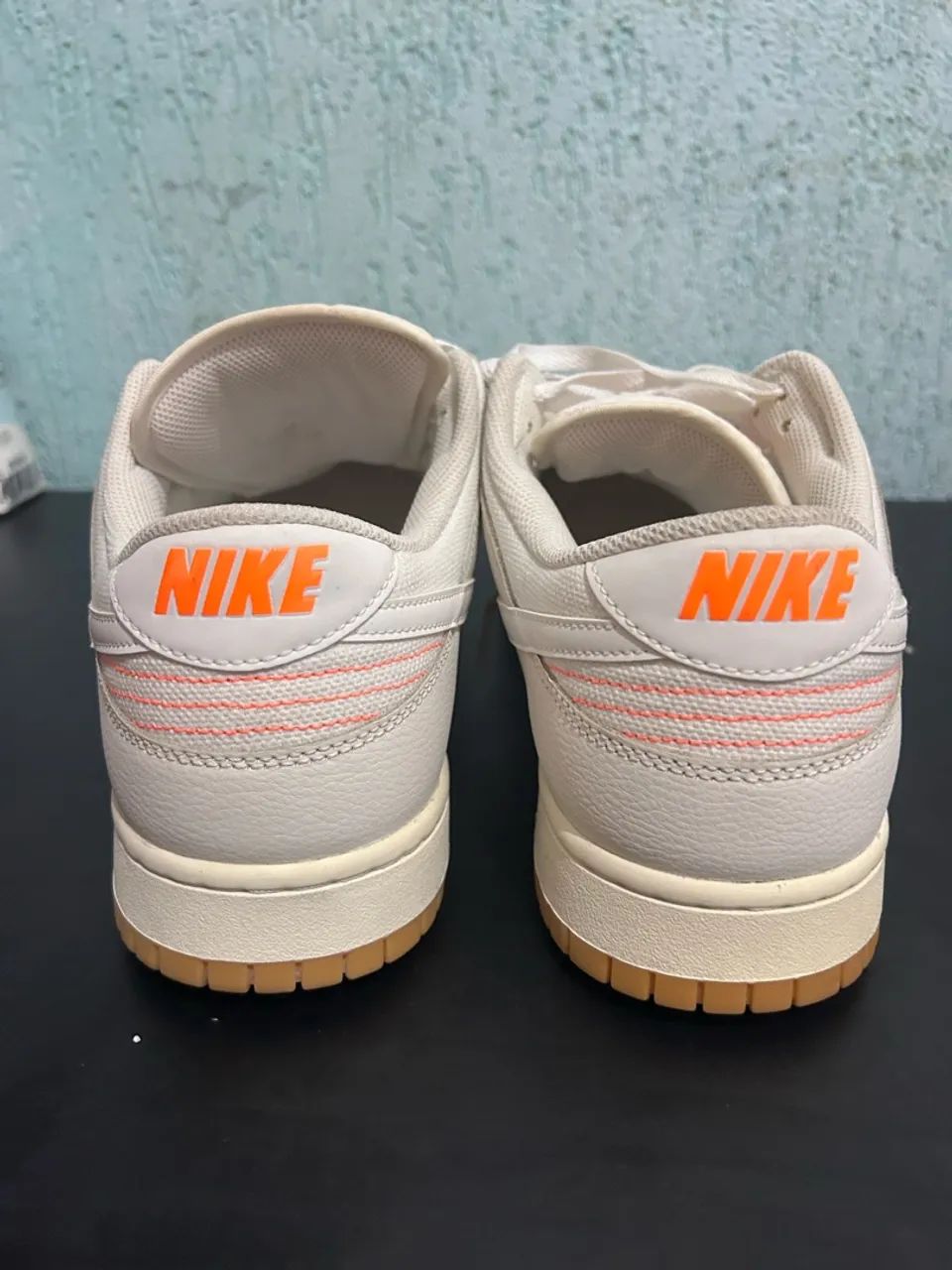DUNK LOW SB BEGE BRANCO TAMANHO46 - Foto 4