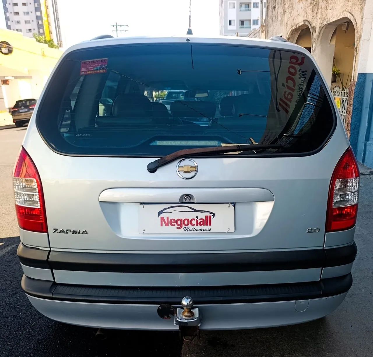Chevrolet Zafira Eleg.2.0 MPFI FlexPower 8V 5p Aut, foto 12 de 13