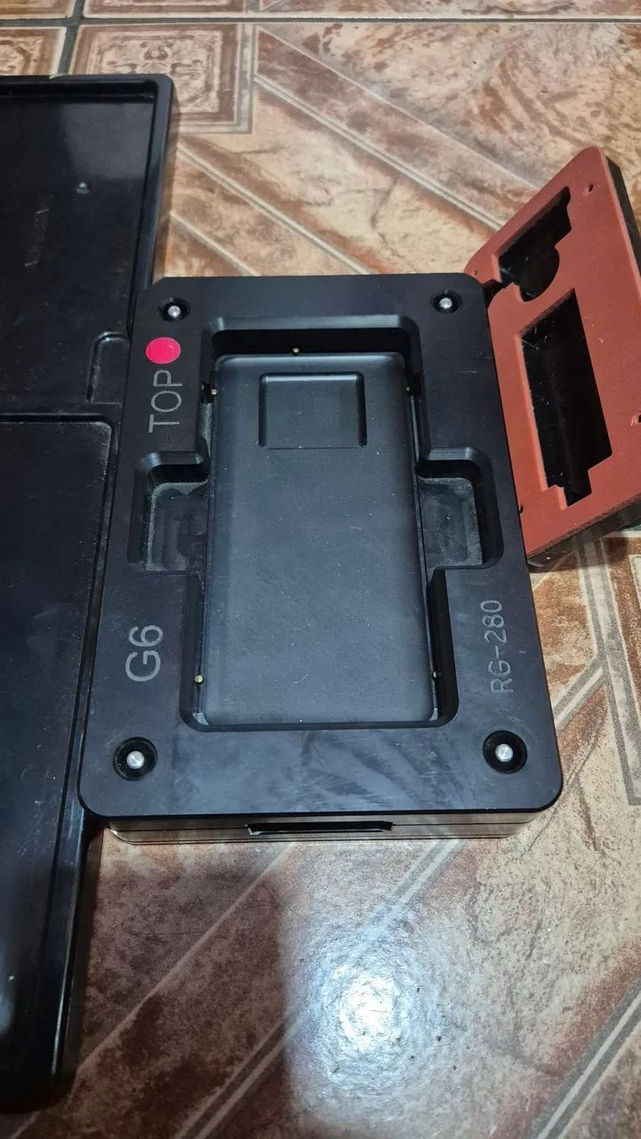 Bandeja e gabarito para assistencia de celular - Foto 3