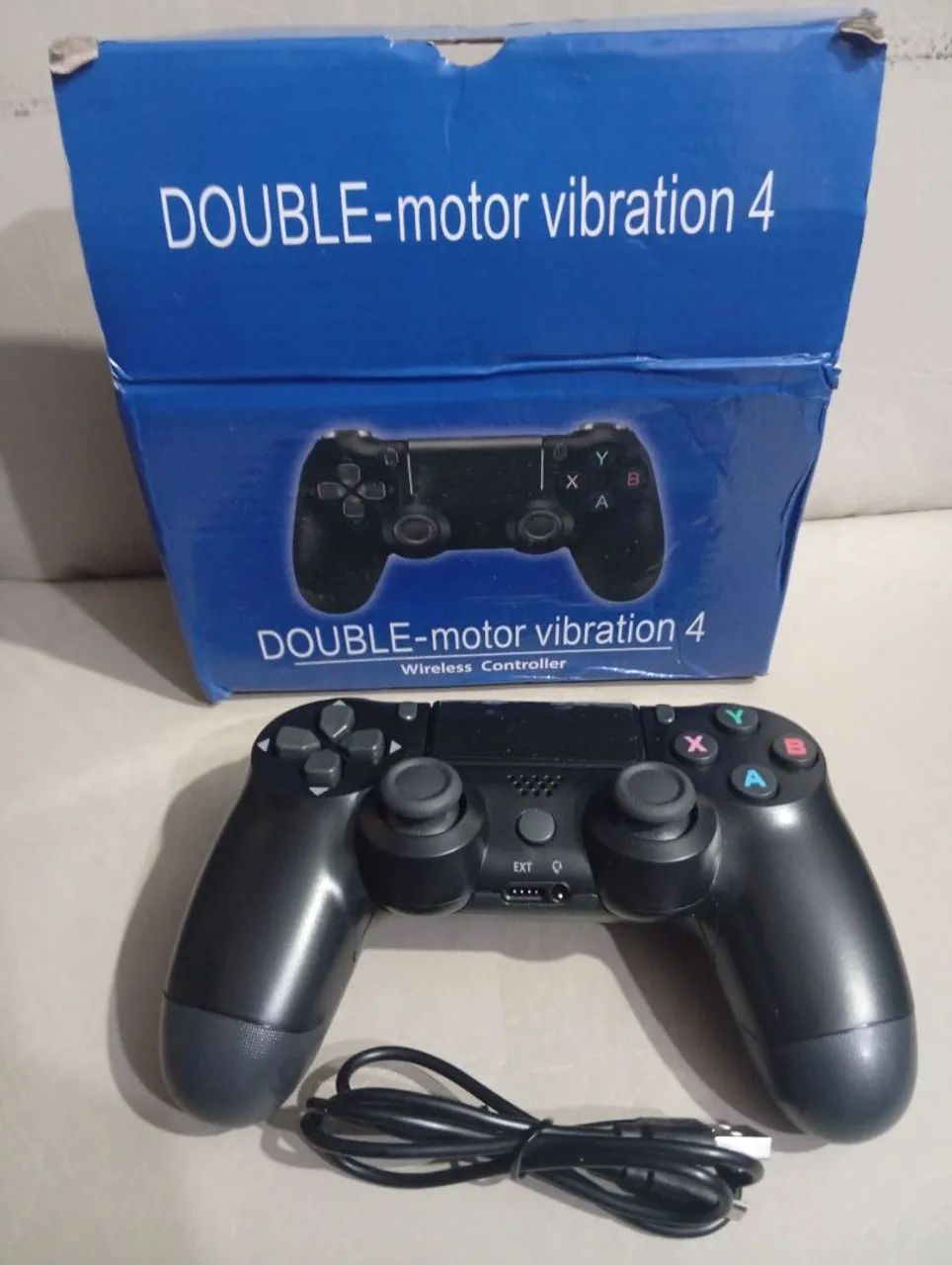 Controle PS4 e PC Bluetooth Wireless - Joystick PS4  - Foto 3