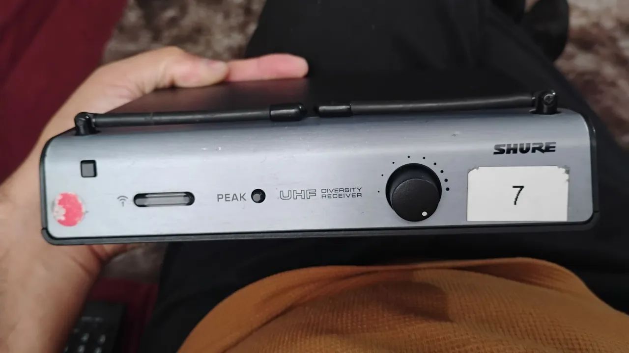 Microfone sem fio shure sm58 - Foto 3