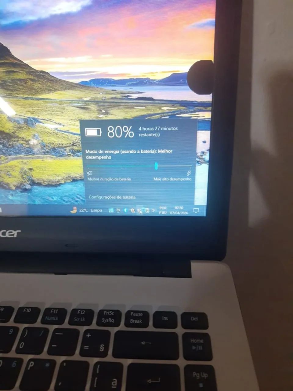 Tela de notebook Acer aspirei E5 471 com mancha  - Foto 3