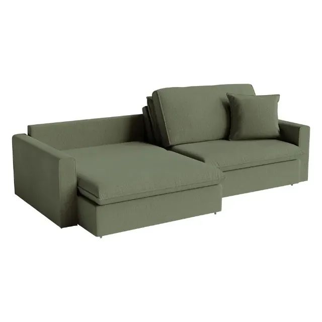 Sofá Cama 3 Lugares Linho 
