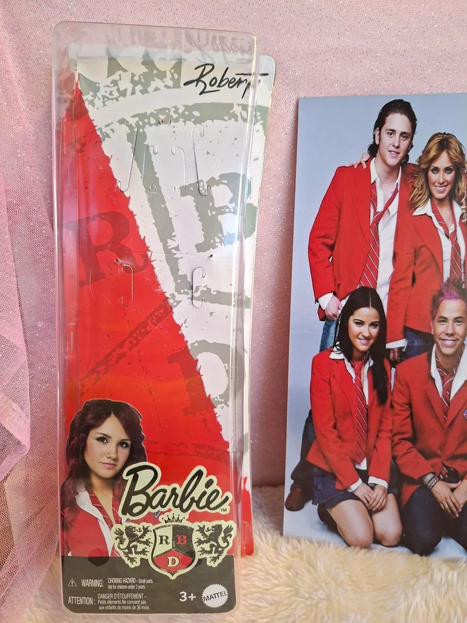 Boneca Rebelde RBD Roberta+suporte+saia personalizada - Foto 4