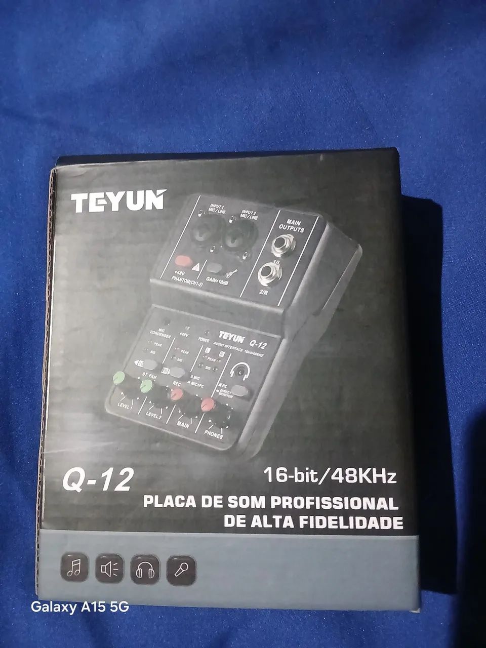 Interface De Audio (u-Phoria,Joyo Momix e Placa De Audio Teyun Q-12 - Foto 4