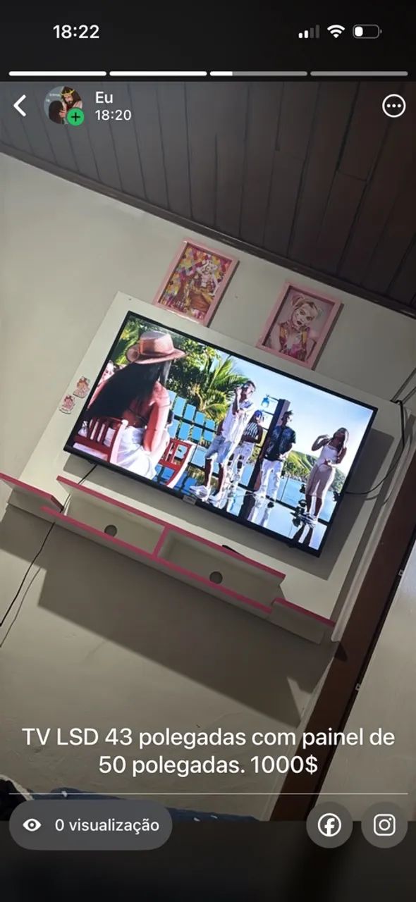 Smart TV TCL 43 polegadas 