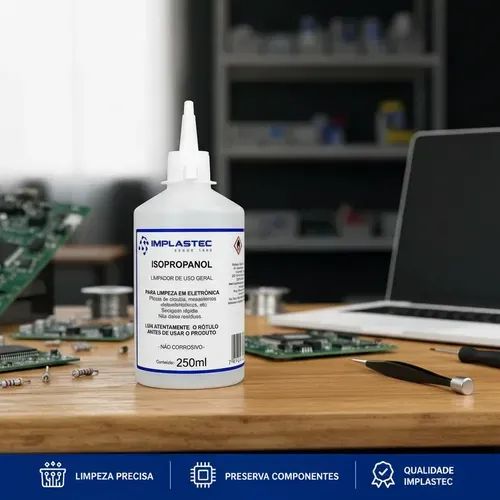 Alcool Isopropilico 250ml Implastec - Foto 2