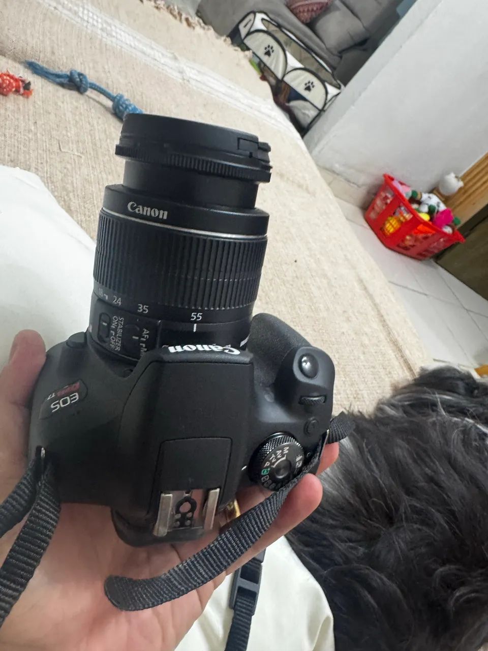     Kit Canon EOS Rebel T7 + Lente 18-55 + Caixa  - Foto 4