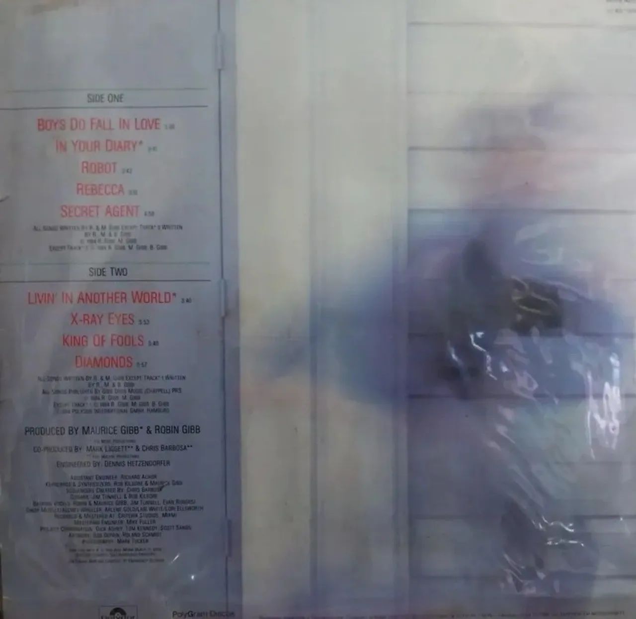 Vendo vinil/lp ROBIN GIBB secret agent - Foto 2