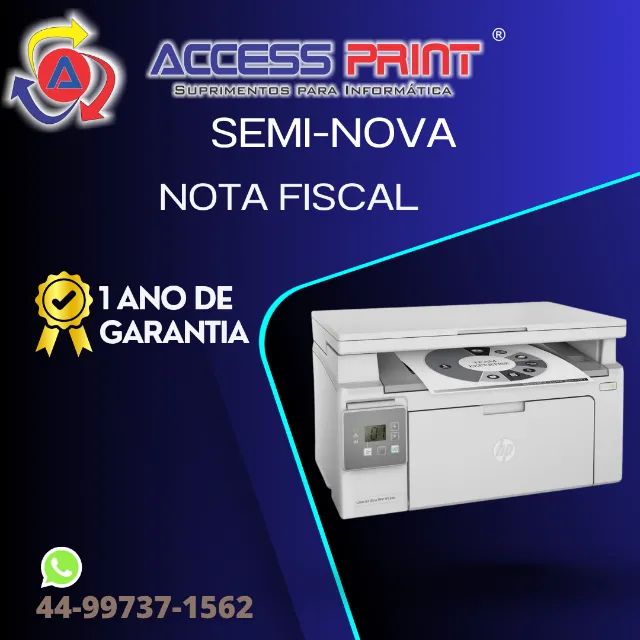impressora laser hp multifuncional M1304A - Foto 2