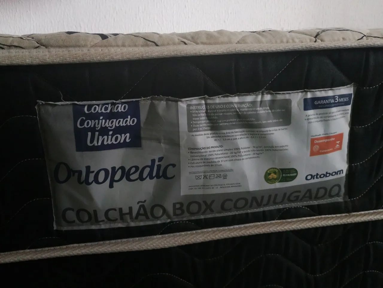 Cama box casal ortopédico Ortobom  - Foto 3
