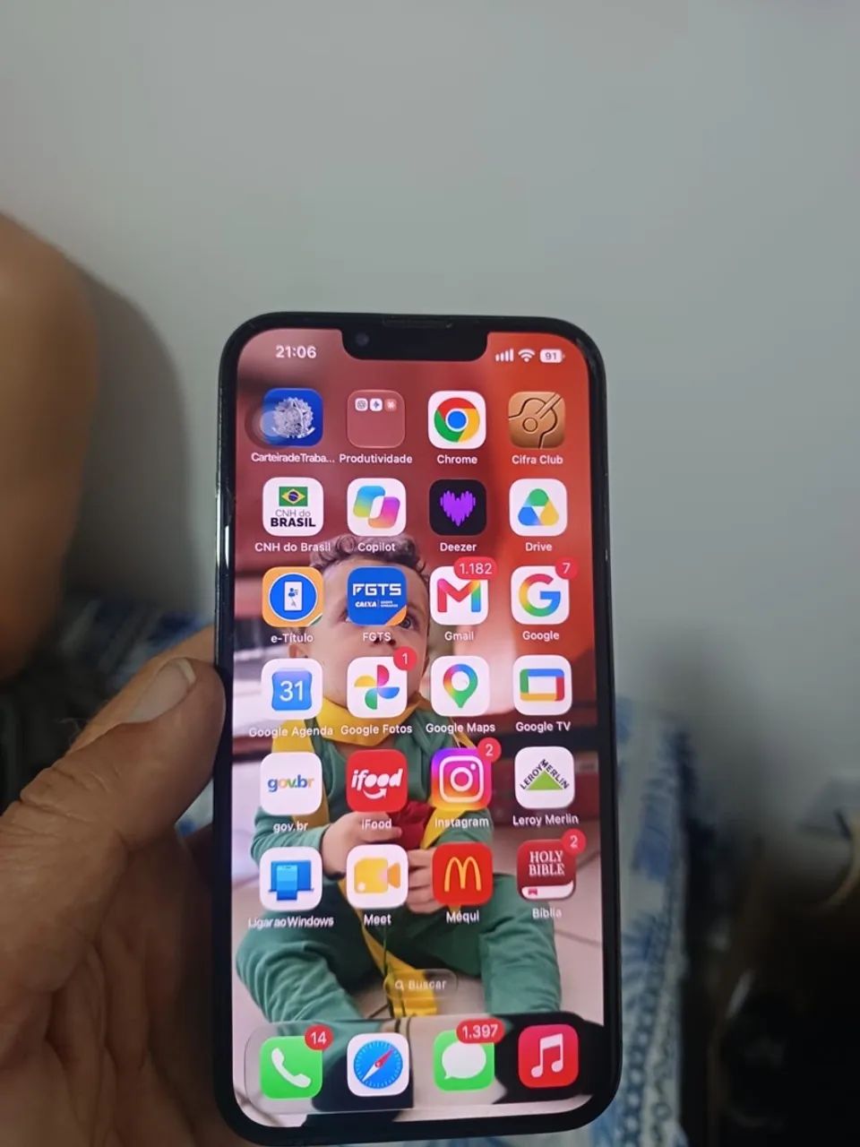 iPhone 13 Pro 128 GB - Verde - Foto 2