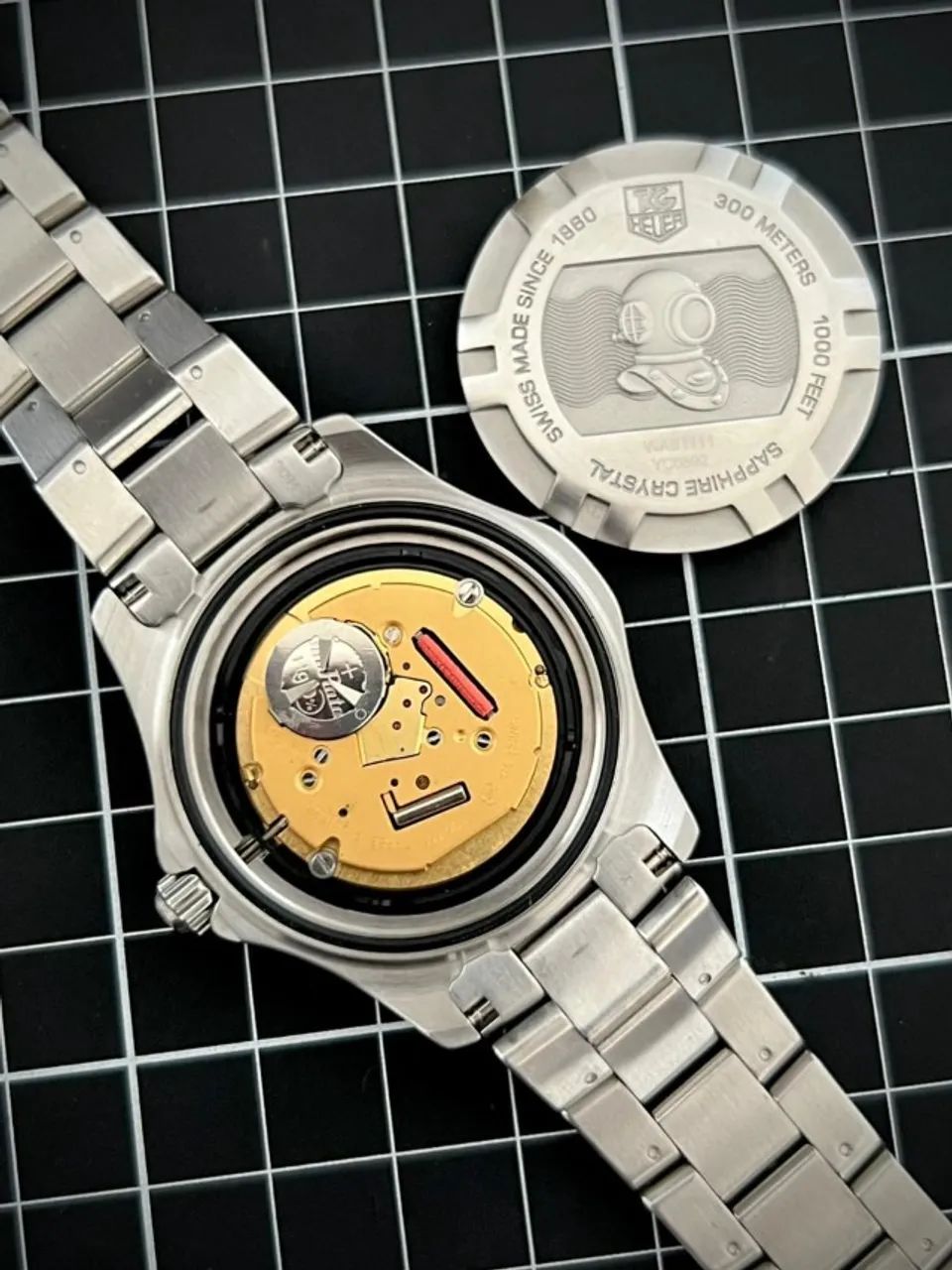 Relógio TAG Heuer Aquaracer Ref. WAB1111.BA0801 - Foto 5