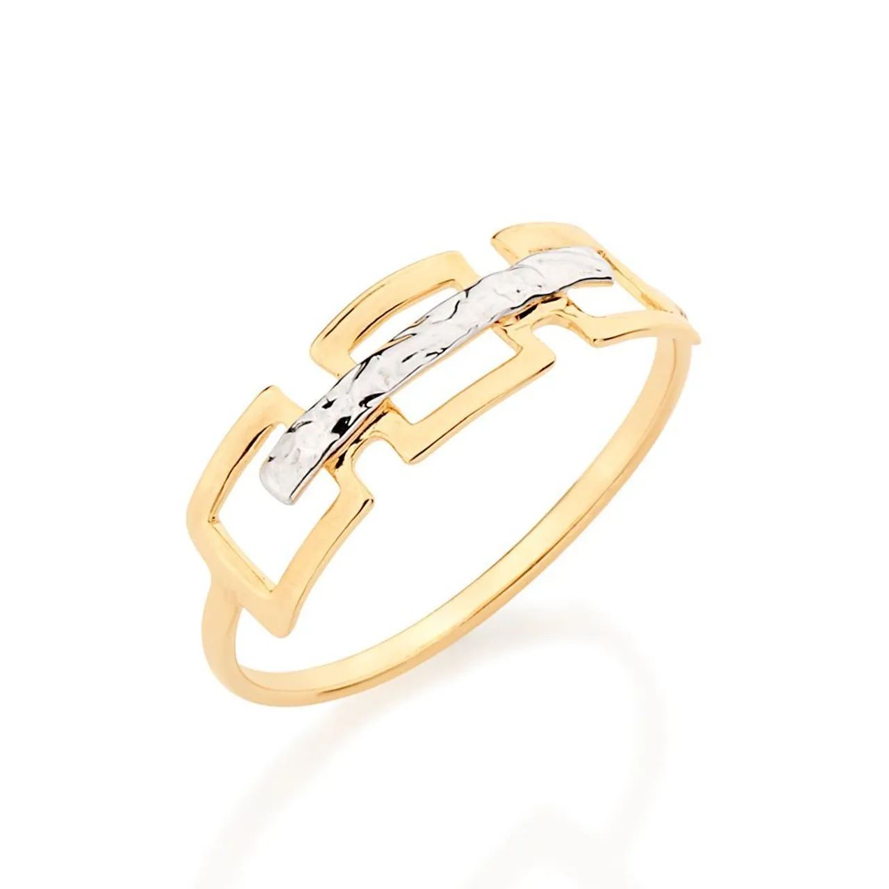 Anel Banhado a Ouro 18k (N°20)