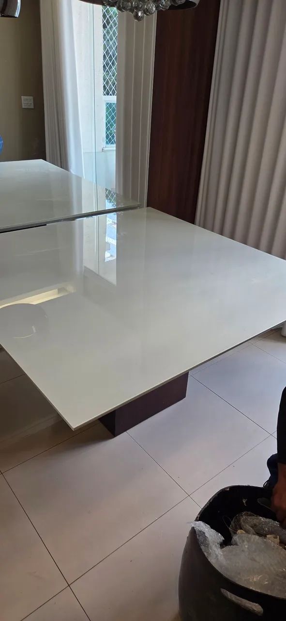 Mesa quadrada laca 1,5 x 1,5 - Foto 3