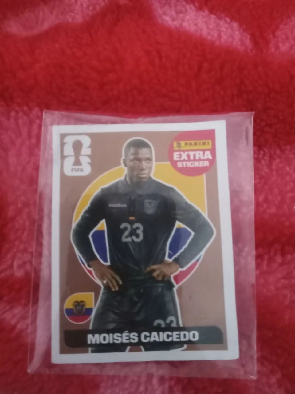 Moisés Caicedo Bronze Figurinha Lendaria Copa 2026