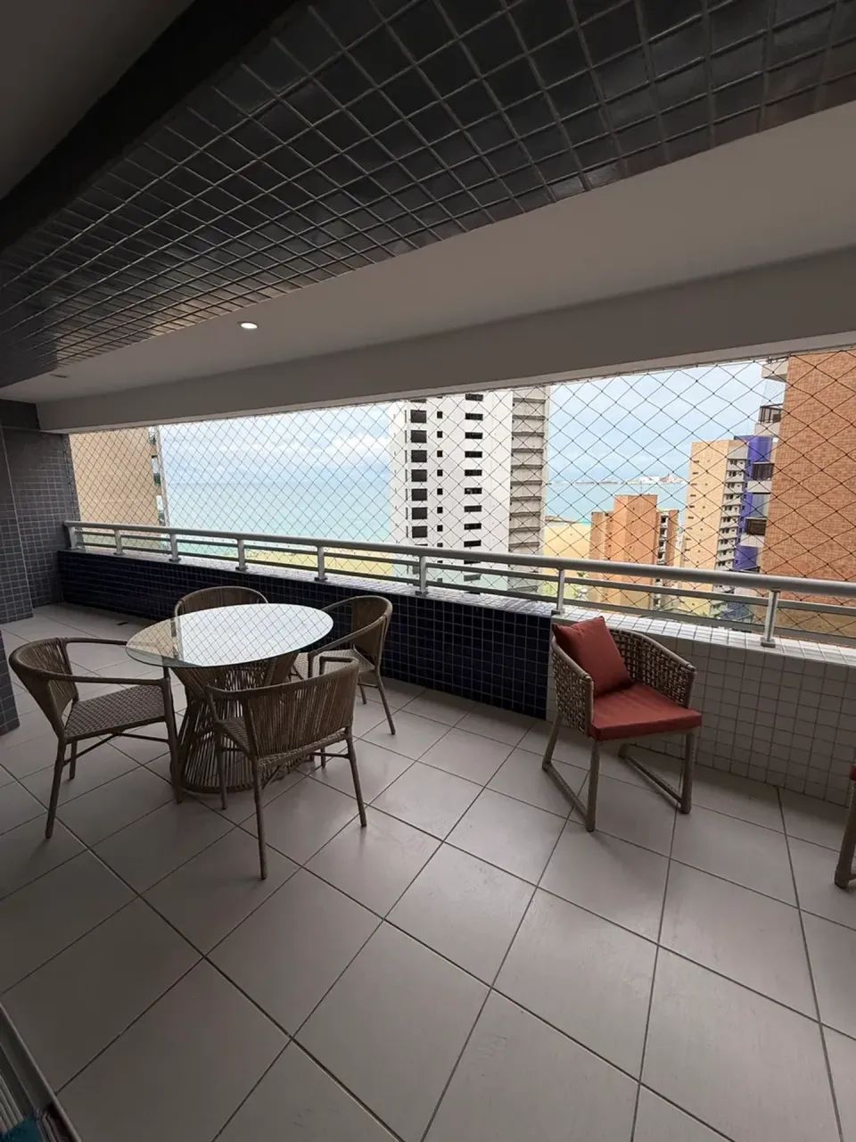 Lindo ap mobiliado vista mar 3 quartos 112m2 - Foto 5