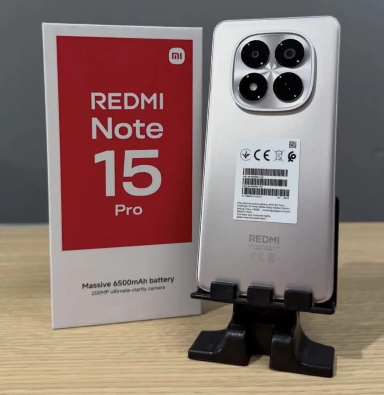 NOTE 15 PRO CÂM 200MP NOVO LACRADO - Foto 3