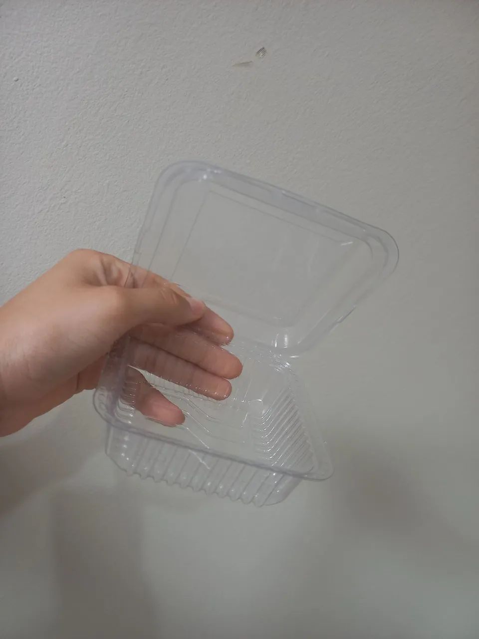 Embalagem quadrada de plástico para alimentos - Foto 3