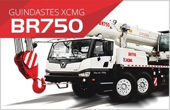 Guindaste XCMG BR 75 ano 2015