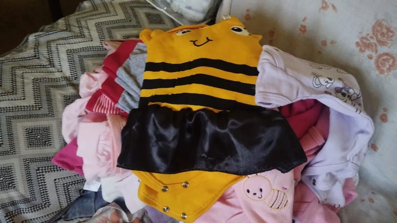 Lote de roupa menina
