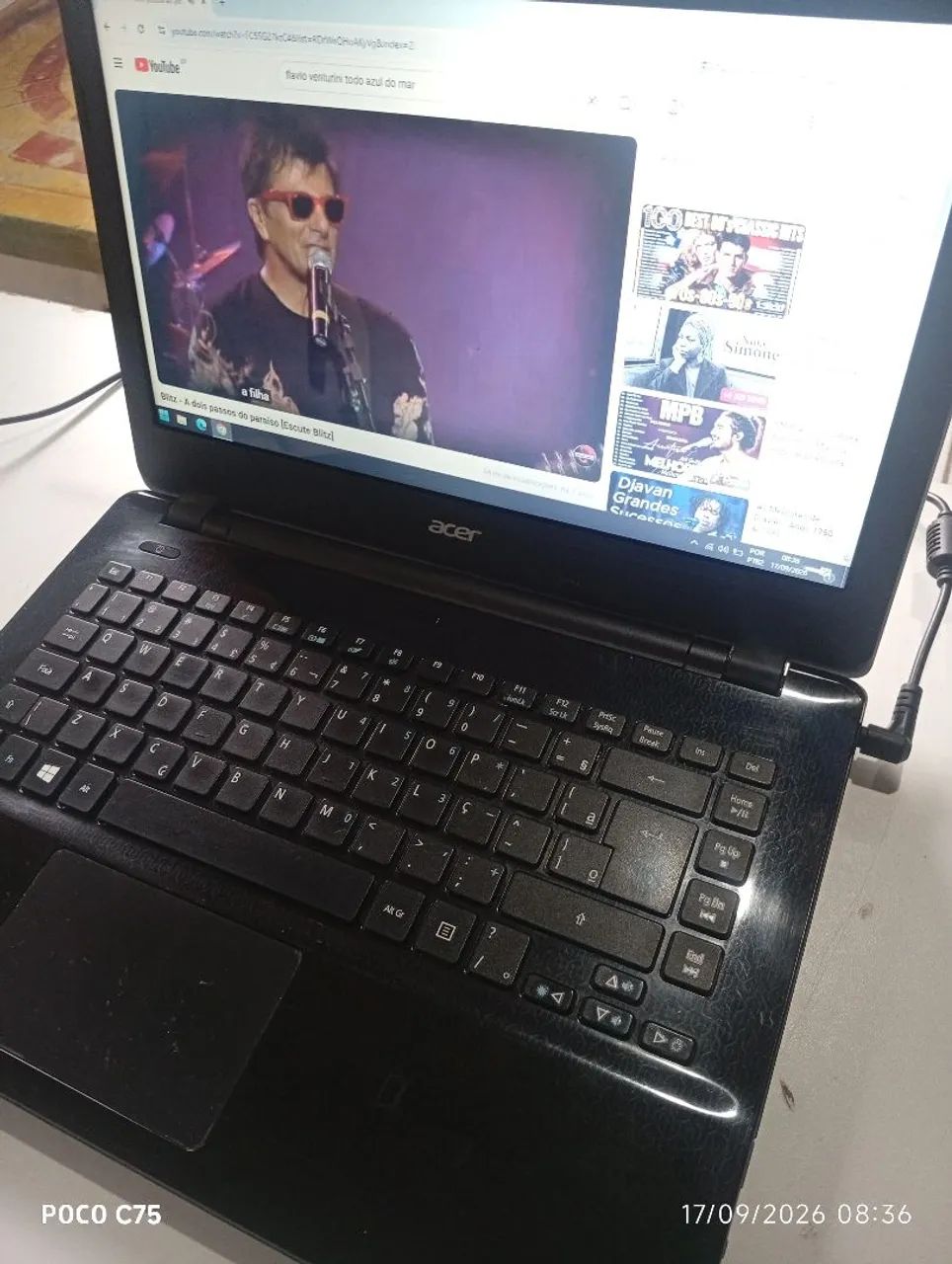 Notebook acer i3 5 geracao 