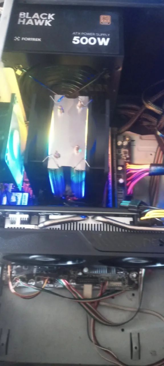   I7 4790 + 16GB + RX 570 8GB + SSD + 500w 80plus