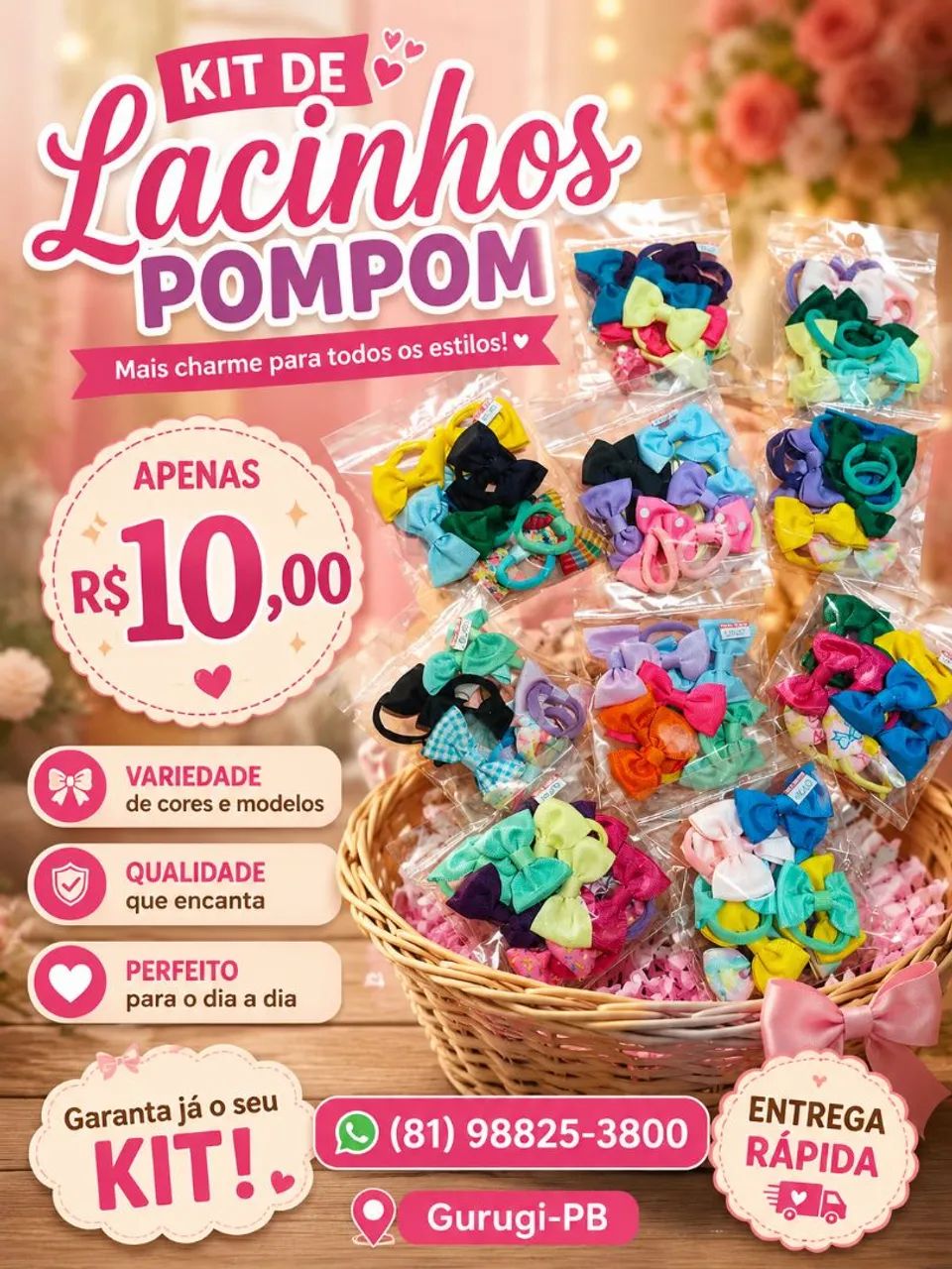 Laços infantis e adultos  - Foto 3
