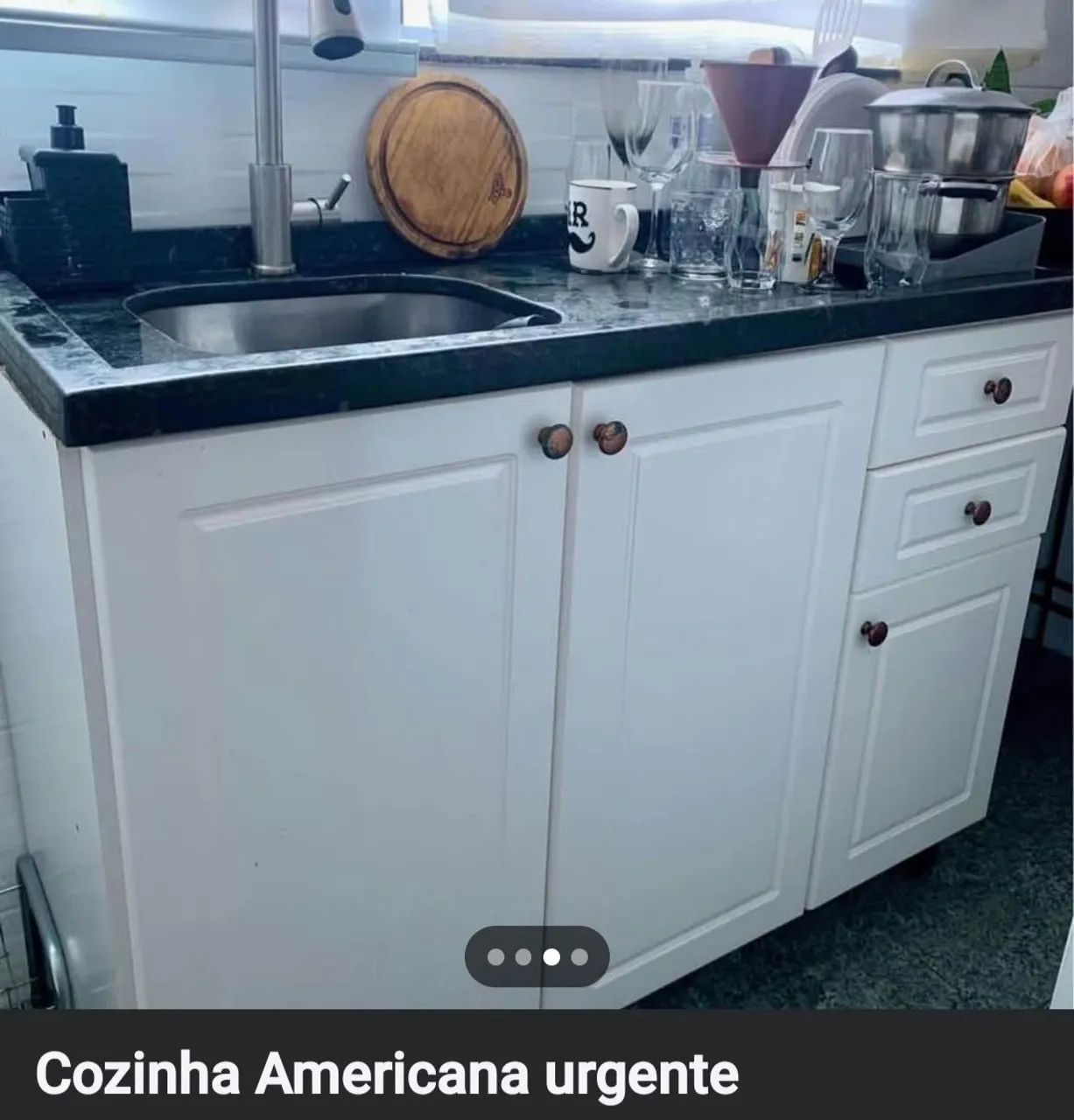 Jogo de cozinha 6 peças americana.