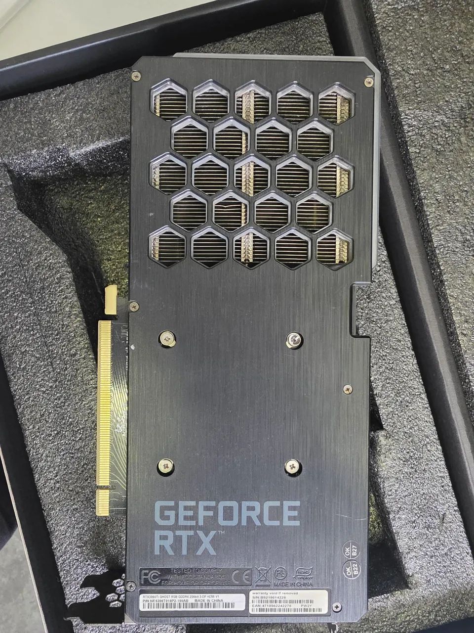 Placa de vídeo RTX 3060 TI Geforce Ghost - Foto 3