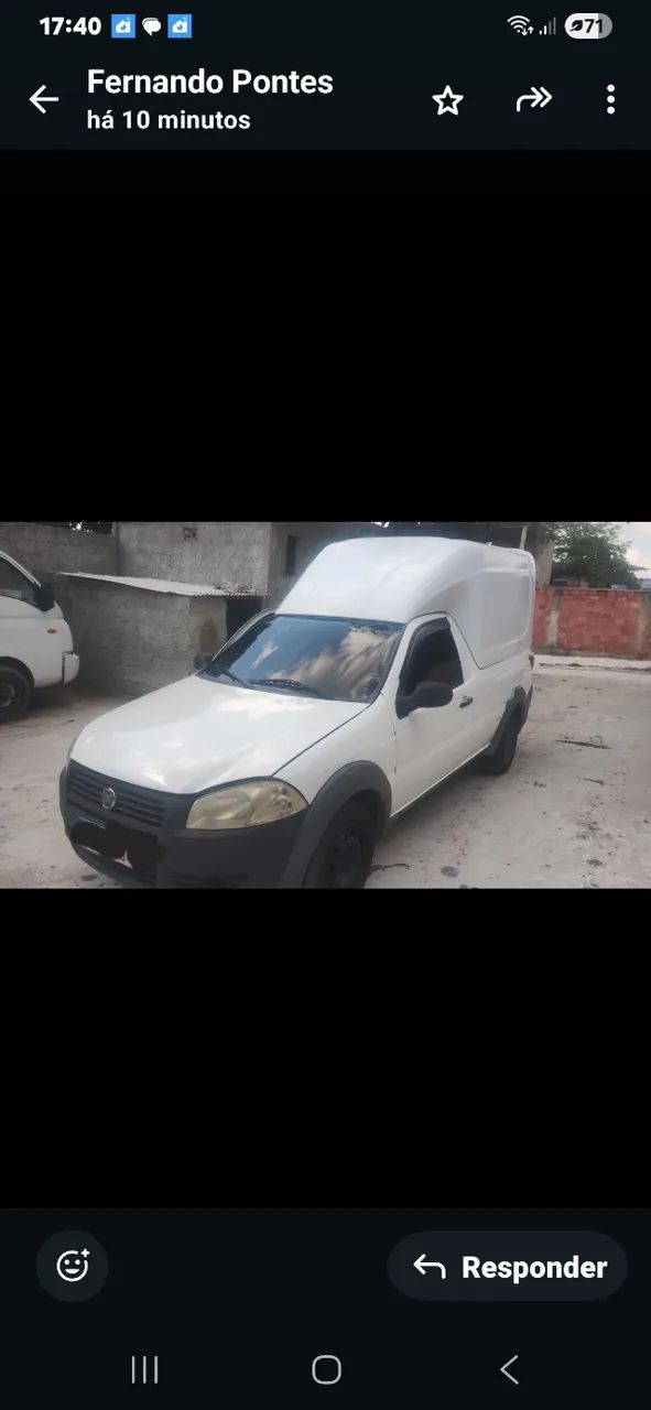 Fiat Strada Strada Working 1.4 mpi Fire Flex 8V CS 2017