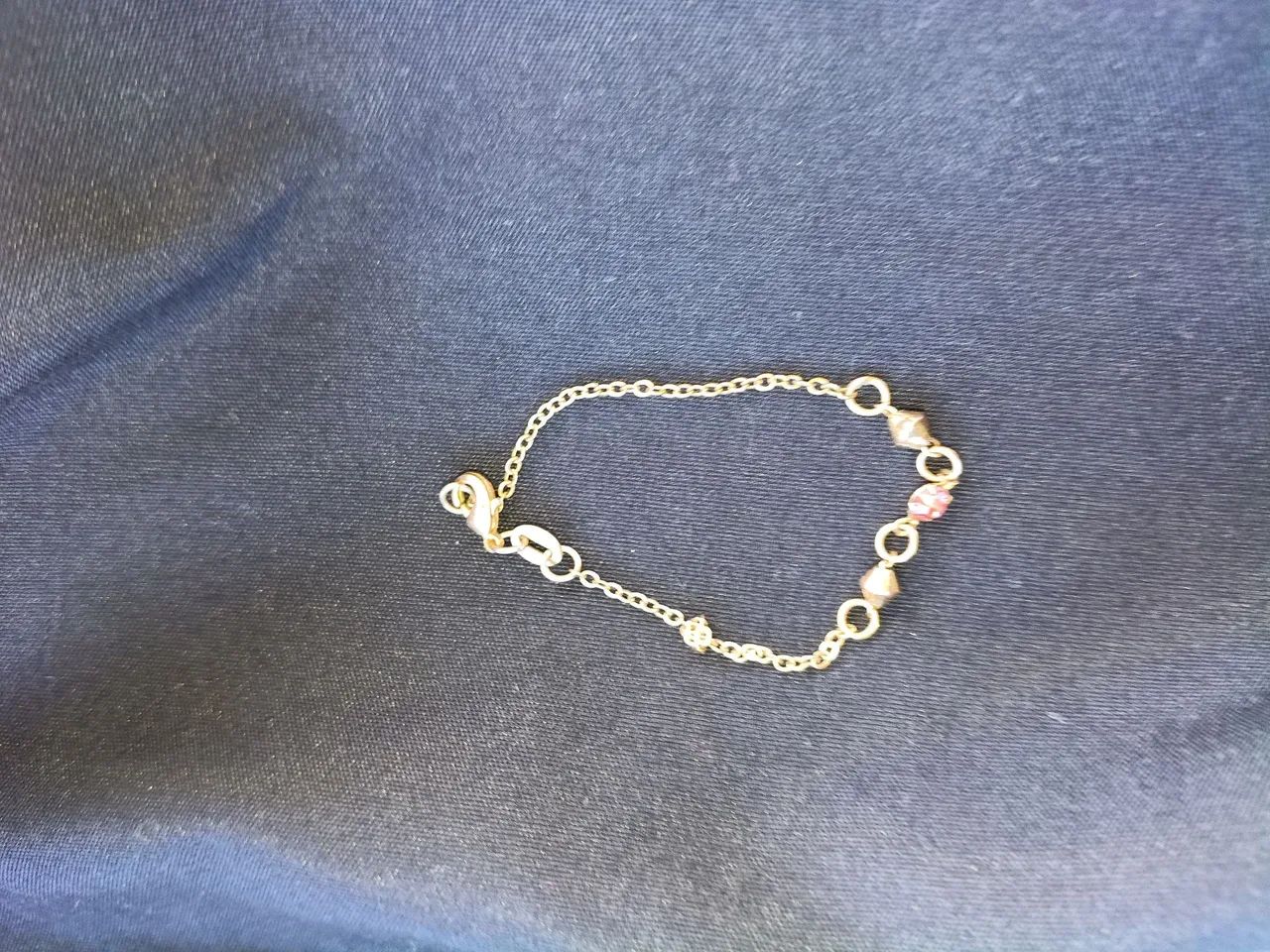 Colar e pulseira infantil de ouro 18k - Foto 3