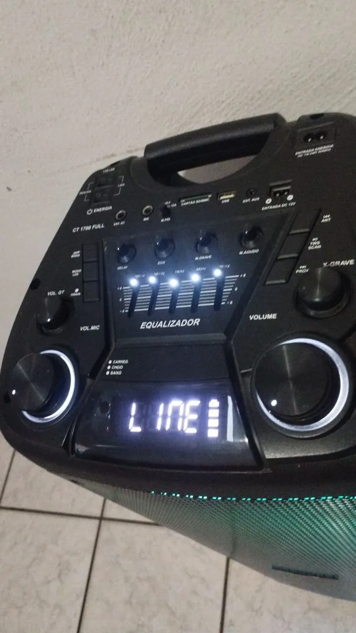 Megafone Tomate MLB-002 Recarregavel 30W - Sirene - Gravação USB