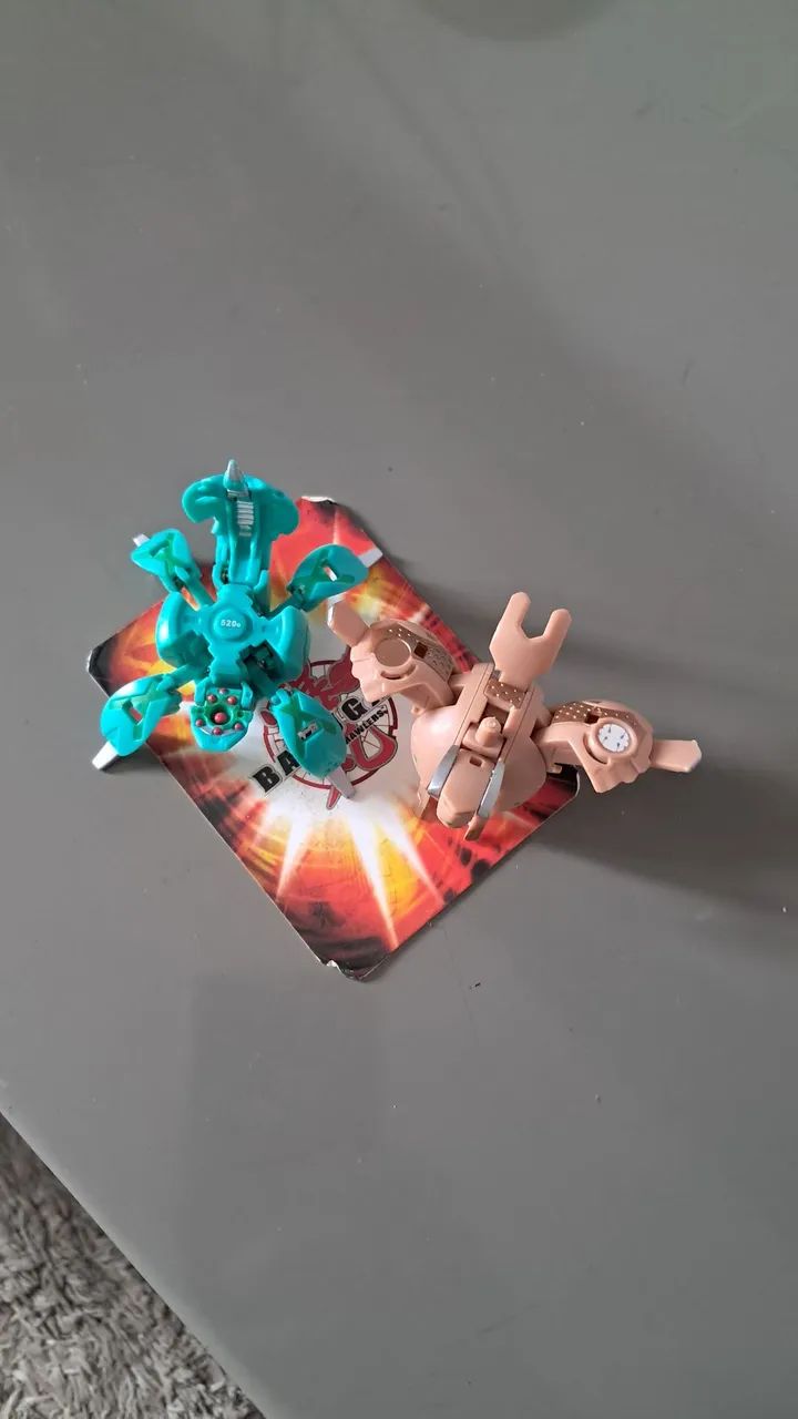 2 Bakugans Foxbat Subterra + Fencer Ventus - Foto 4