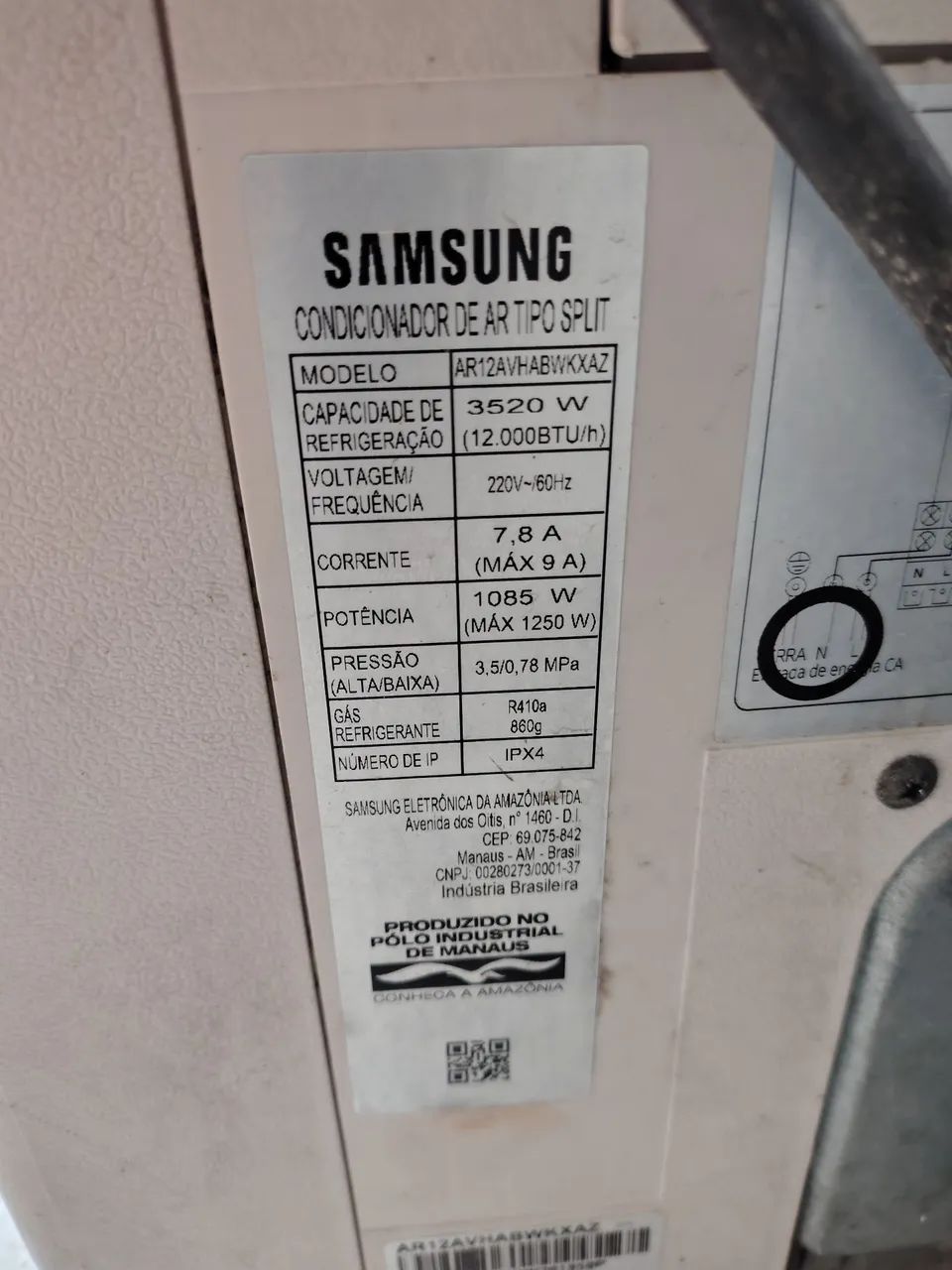 Central de ar Samsung WindFree de 12.000 BTUs  - Foto 2