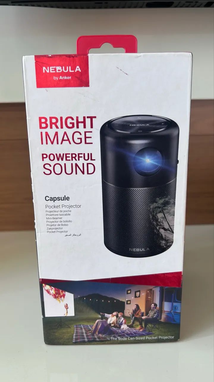 プロジェクター NEBULA Capsule Pocket Projector Projetor Portátil Nebula Capsule - Cinema em Qualquer Lugar