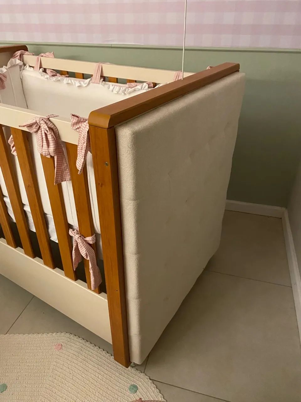 BERÇO INFANTIL - PRATICAMENTE NOVO - Foto 3