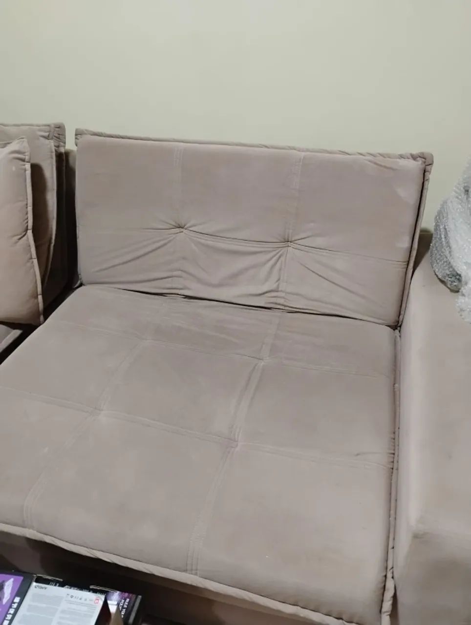 Sofá cama retrátil 4 lugares - Foto 4